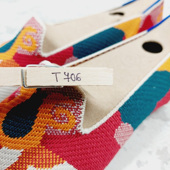 New Rothy's Amber Moroccan Round Toe Slip On Loafers  T706 - Picture 8 of 8